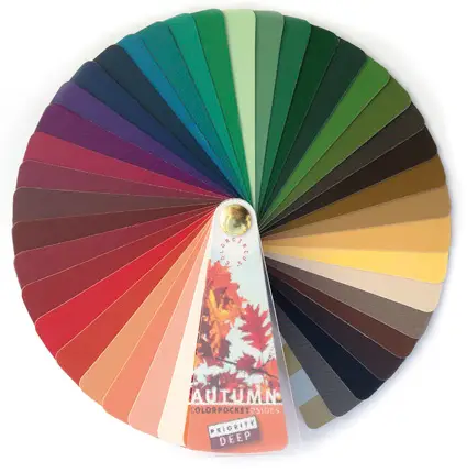 ColorPocket® Farbfächer Jahreszeiten – kompakter Farbpass mit 160 Nuancen – Bild 18
