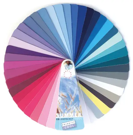 ColorPocket® Farbfächer Jahreszeiten – kompakter Farbpass mit 160 Nuancen – Bild 10