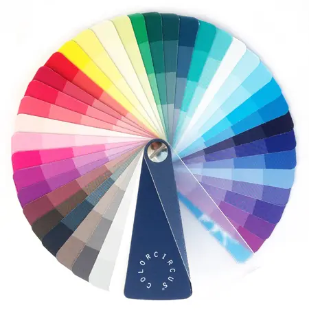 ColorPocket® Farbfächer Jahreszeiten – kompakter Farbpass mit 160 Nuancen – Bild 25