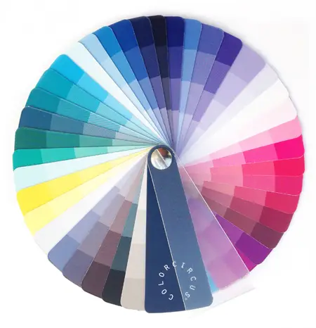 ColorPocket® Farbfächer Jahreszeiten – kompakter Farbpass mit 160 Nuancen – Bild 23