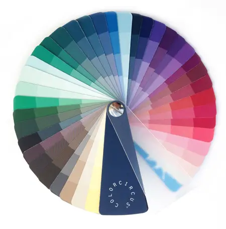 ColorPocket® Farbfächer Jahreszeiten – kompakter Farbpass mit 160 Nuancen – Bild 21