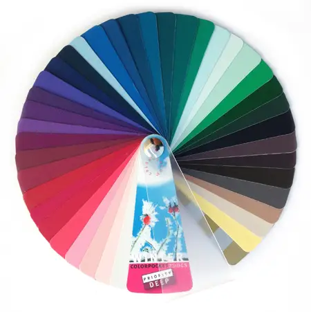 ColorPocket® Farbfächer Jahreszeiten – kompakter Farbpass mit 160 Nuancen – Bild 20