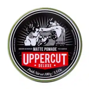 Uppercut Deluxe Matte Pomade – matte Styling-Pomade mit starkem Halt und natürlichem Finish