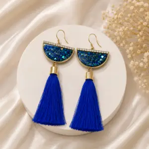 Ohrringe „Electric Blue“