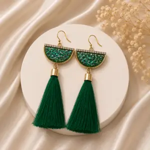 Ohrringe „Emerald Spark“